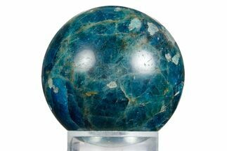 Bright Blue Apatite Sphere - Madagascar #334035