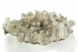 Glassy Hexagonal Calcite Crystal Cluster - China #351354