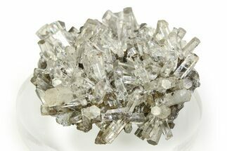 Glassy Hexagonal Calcite Crystal Cluster - China #351362