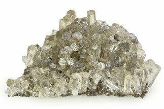 Glassy Hexagonal Calcite Crystal Cluster - China #351363