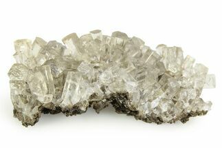 Glassy Hexagonal Calcite Crystal Cluster - China #351370