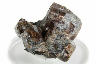 Fluorescent Zircon Crystal Cluster - Norway #351547