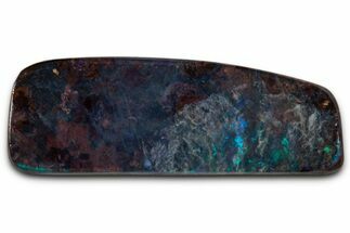 Colorful Polished Boulder Opal Specimen - Queensland, Australia #351854