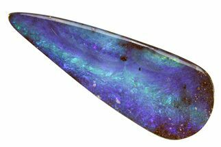 Galactic Boulder Opal Specimen - Queensland, Australia #351901