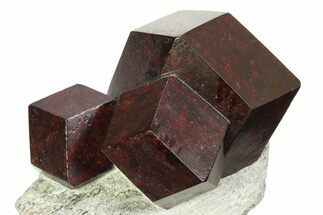 Impressive Almandine Garnets in Schist - Italy #352077