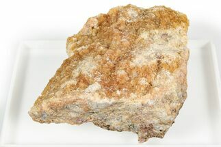 Vibrant Orange Tinzenite Specimen - Italy #352029