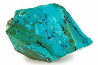 Polished Atacama Blue Opal (Chrysocolla & Opal) - Chile #352133