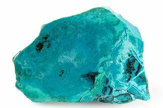 Polished Atacama Blue Opal (Chrysocolla & Opal) - Chile #352138