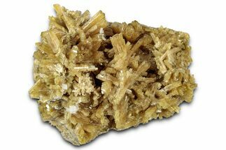 Gemmy Clinozoisite Crystals With Barite - Peru #352219