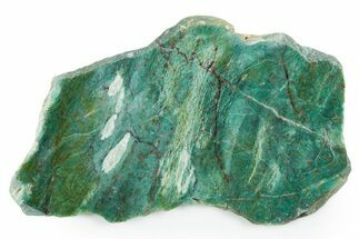 Polished Prase Chert (Dragon Stone) Slab - Australia #353707