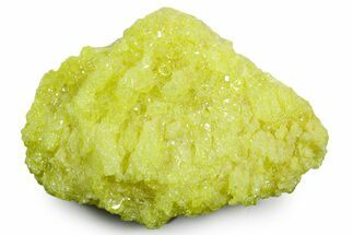Bright-Yellow Sulfur Crystals - Bolivia #350635