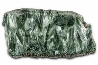 Polished Seraphinite Slab - Korshunovkiy Mine, Siberia #354279