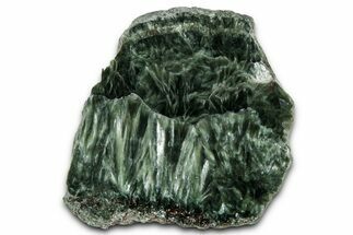 Polished Seraphinite Slab - Korshunovkiy Mine, Siberia #354284