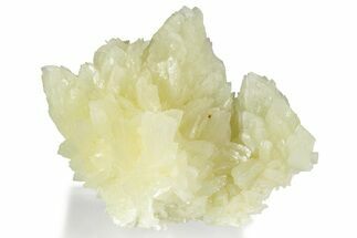 Pale Yellow Barite Crystal Cluster - Russia #354315