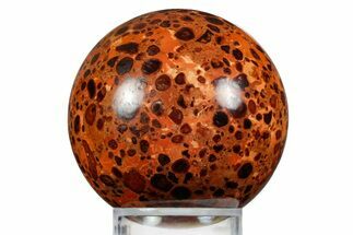 Polished Bauxite (Aluminum Ore) Sphere - Russia #354238