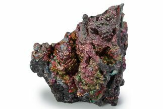 Vibrant Iridescent Goethite Stalactite Formation - Spain #354457
