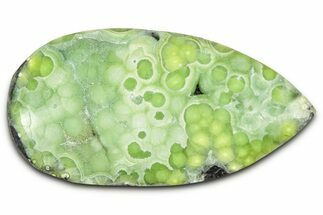 Botryoidal Green Wavellite Cabochon - Arkansas #354610