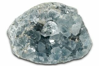 Sparkling Celestine (Celestite) Crystal Cluster - Madagascar #354635