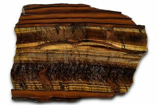 Polished Tiger's Eye Slab - South Africa #355286