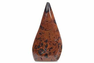 Polished Mahogany Obsidian Flame - Mexico #355420