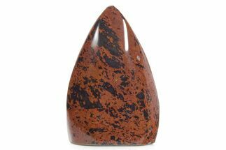 Polished Mahogany Obsidian Flame - Mexico #355422