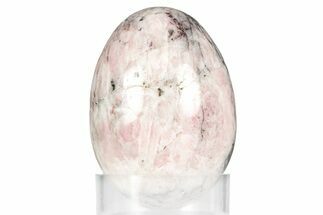 Polished Strawberry Quartz Egg - South Africa #356214