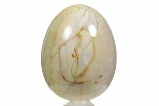 Polished Polychrome Jasper Egg - Madagascar #356279