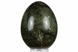Flashy, Polished Labradorite Egg - Madagascar #356470