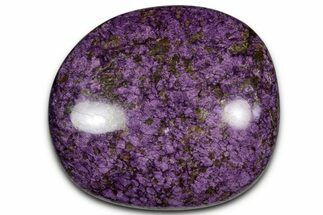 Polished Purple Chromium-Bearing Iowaite w/ Serpentine - Siberia #356559