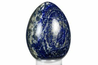 Polished Lapis Lazuli Egg - Pakistan #352562