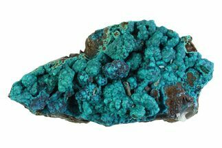 Vibrant Teal Chrysocolla Formation - Peru #358660