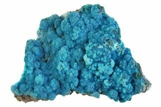 Vibrant Teal Chrysocolla Formation - Peru #358658
