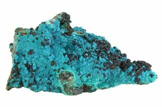 Vibrant Teal Chrysocolla Formation - Peru #358668