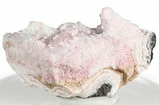 Light Pink Rhodochrosite with Quartz - Peru #358908