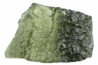 Green Moldavite Tektite ( g) - Czech Republic #359435