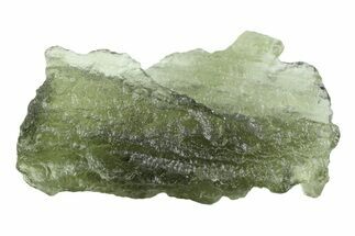 Green Moldavite Tektite ( g) - Czech Republic #359436