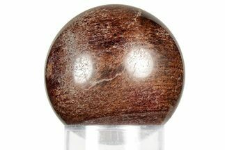 Polished Almandine Garnet Sphere - India #359908