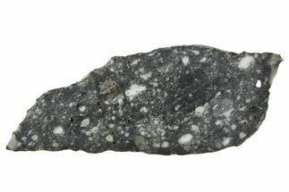 Polished Lunar Meteorite ( g) Slice - Aridal #360155