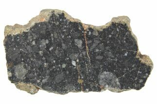 Polished Lunar Meteorite ( g) Slice - NWA #360274
