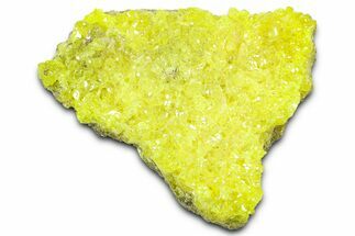 Bright-Yellow Sulfur Crystals - Bolivia #359283