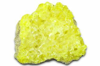 Bright-Yellow Sulfur Crystals - Bolivia #359294