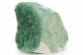 Green Fluorescent Cubic Fluorite Crystals - Madagascar #361414