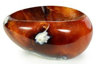 Beautiful Carnelian Agate Dish - Madagascar #361401