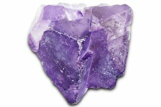 Purple Cubic Fluorite Crystal Cluster - Pakistan #361456