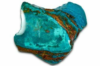 Polished Atacama Blue Opal (Chrysocolla & Opal) - Chile #362256