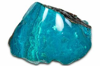 Polished Atacama Blue Opal (Chrysocolla & Opal) - Chile #362271