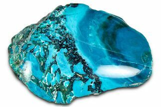 Polished Atacama Blue Opal (Chrysocolla & Opal) - Chile #362272
