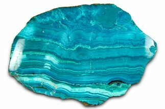 Polished Atacama Blue Opal (Chrysocolla & Opal) - Chile #362279