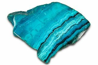 Polished Atacama Blue Opal (Chrysocolla & Opal) - Chile #362284