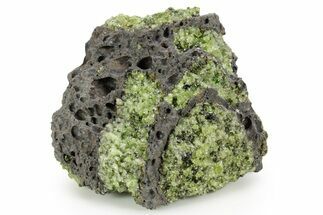Peridot Crystals in Basalt - Arizona #355074